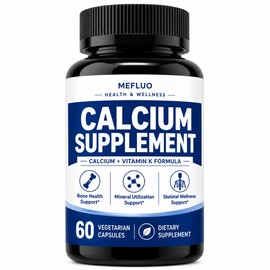 Bone Mineral Complex Calcium + Vitamin K Formula 60 Vegetarian Capsule