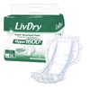 LivDry High Absorbency Pad Insert for Incontinence Briefs and Adult