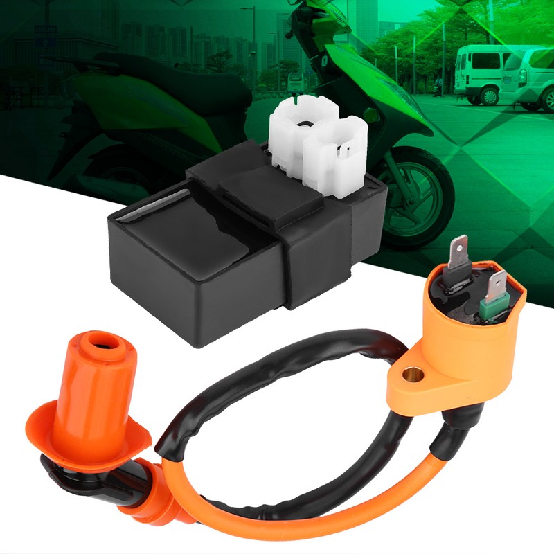 2Pcs Ignition Coil DC CDI Box Kit for Kymco SYM