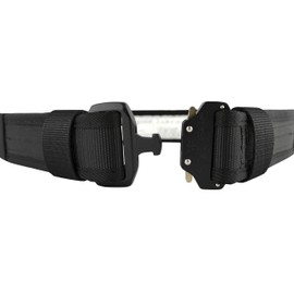 Fusion Tactical Military Police Patrol Belt Black Medium 33-38"/2" Wide/Binding