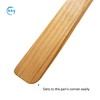 FAAY 13" Flat Wooden Spatula for Cast Iron, Egg Flipper,