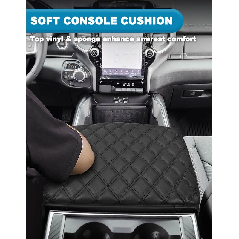 Eaglecover Center Console Cover for Dodge Ram 1500 2019-2026, Bucket