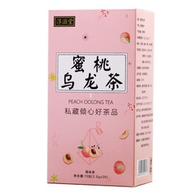 Honey Peach Flavored Oolong Tea Bag Chinese Herbal Tea Triangle 60g / Bags Package