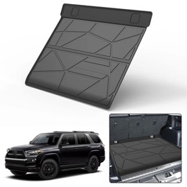 Elsetyler Cargo Liner for 2024 4Runner 5 Passengers - TPE Heavy Duty Waterproof Rear Tray Trunk Floor Mat Protector Compatible with 2010-2024 Toyota 4 Runner Seat All Models (Not 7 Seats Models)