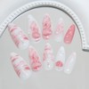 3D Shell Ocean Press on Nails Medium Almond Nail Press