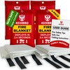 451HERO Emergency Fire Blanket – 4 Pack, Triple Certified, Comfort