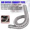 1Pack Inner Diameter 24mm Dual-layer Heater Exhaust Pipe Air Diesel