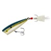 Rebel Lures Pop-R Topwater Popper Fishing Lure, Foxy Shad, Pop-R