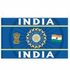 GIFTS 4 ALL Giant India Cricket Flag, India T20 & One Day Cricket Bharat Army Fans Giant Flag, India BCCI Cricket Fans Banner 5ft x 3ft