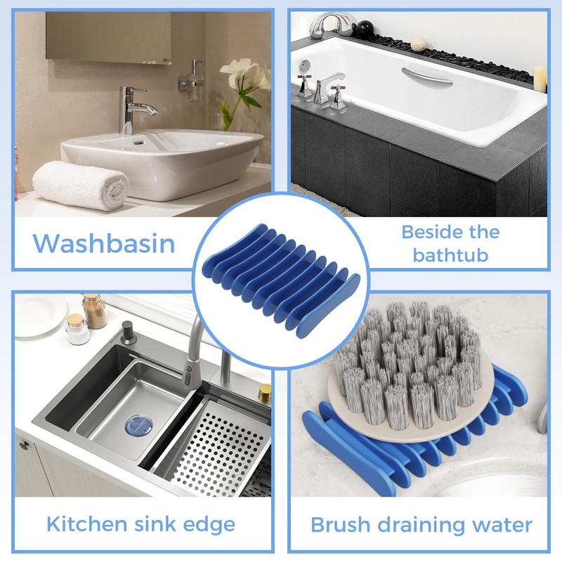 Paquete de 3 jaboneras para baño