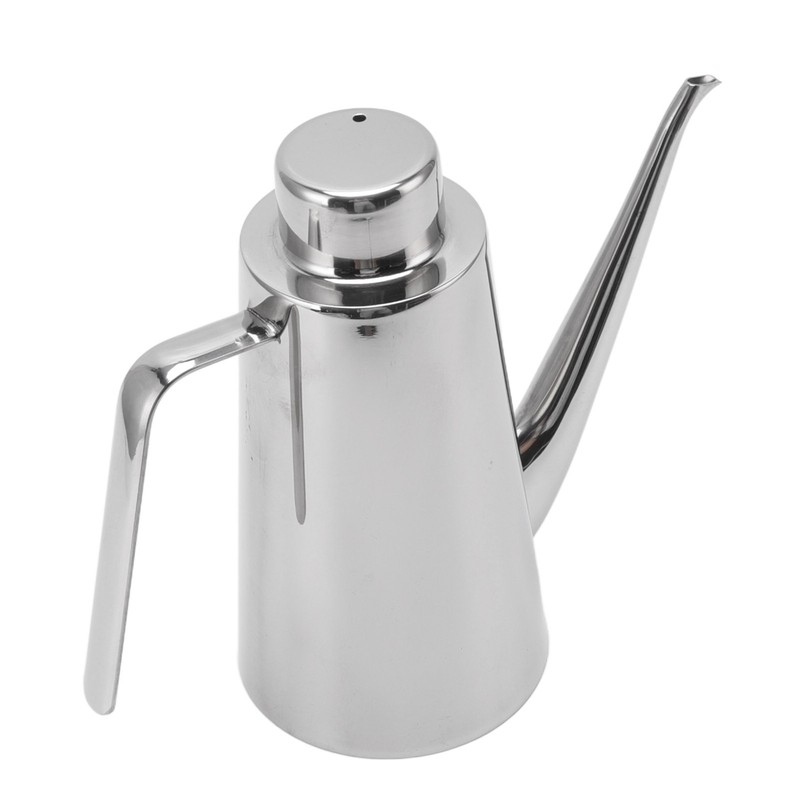Large 850ML 304 Stainless Steel Olive Oil Vinegar Batcher Bottle