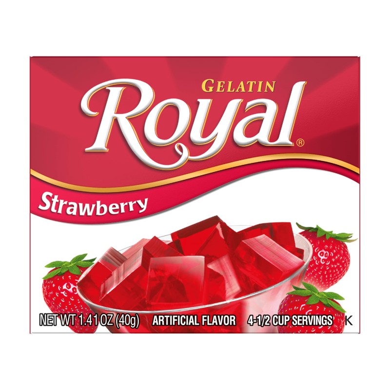 Royal Gelatin Variety Pack of 12 | 3 Box Each