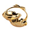 Double Fruit Plate Zinc Alloy Dual Fruit Tray Decorative Fruit