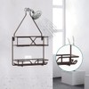 TreeLen Shower Caddy Over Shower Head Hanging Bathroom Caddy for