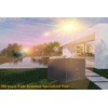 Garden Balsam Fire Pit Cover Waterproof Heavy Duty Fade Resistant