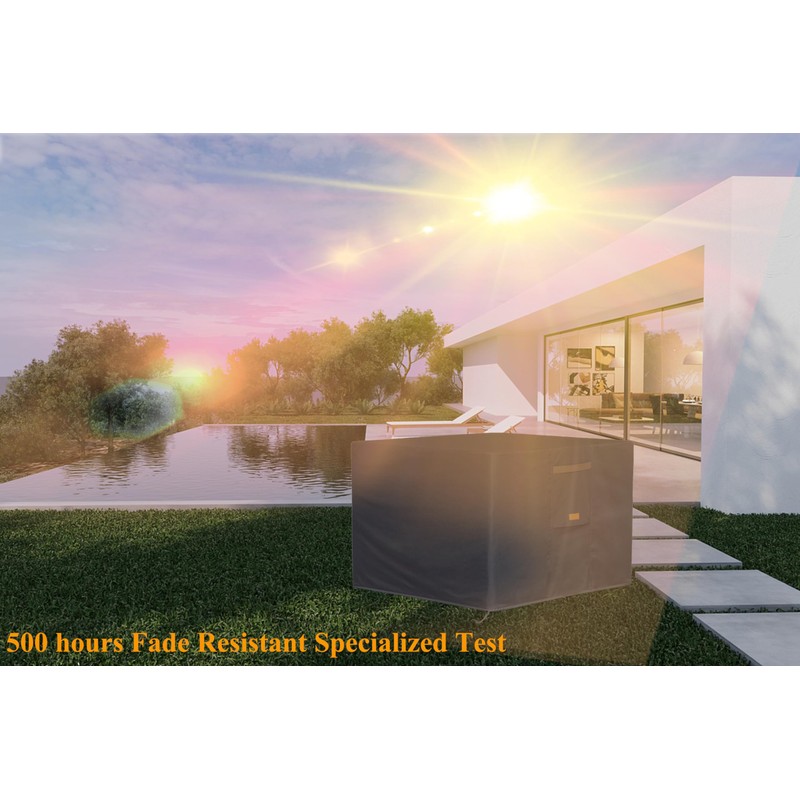 Garden Balsam Fire Pit Cover Waterproof Heavy Duty Fade Resistant