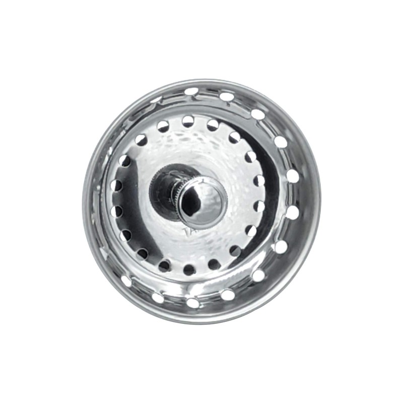 Replacement Kitchen Sink Stainless Steel Basket Strainer with Prong and