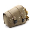 BENEALL Motorcycle Side Bag Saddlebags PU Leather Motorcycle Swingarm Bag