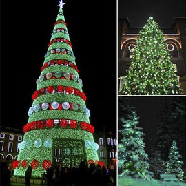 MYGOTO 100 LED String Lights, 33FT Long with 8 Modes Plug, Clear Wire, Decorative Extendable Fairy Lights for Bedroom, Kids Room, Party, Wedding, Patio, Christmas, Birthday, Soft and Glow (Green)