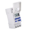 LCD Display Weekly Programmable Electronic Relay Time 16 ON and