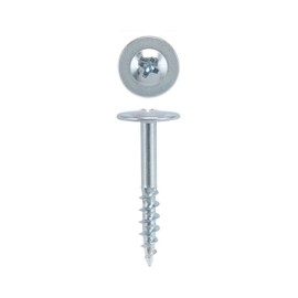 Highpoint 8 x 1 Drawer Front Adjust Screws Round Washer Head Zinc 100pc
