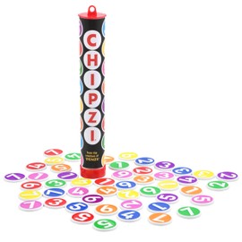 TENZI CHIPZI Fast Paced Memory Matching Game - 10 Family Games in 1 for 2 to 7 Players - Fast Flippin’ Fun for Ages 6 to 106