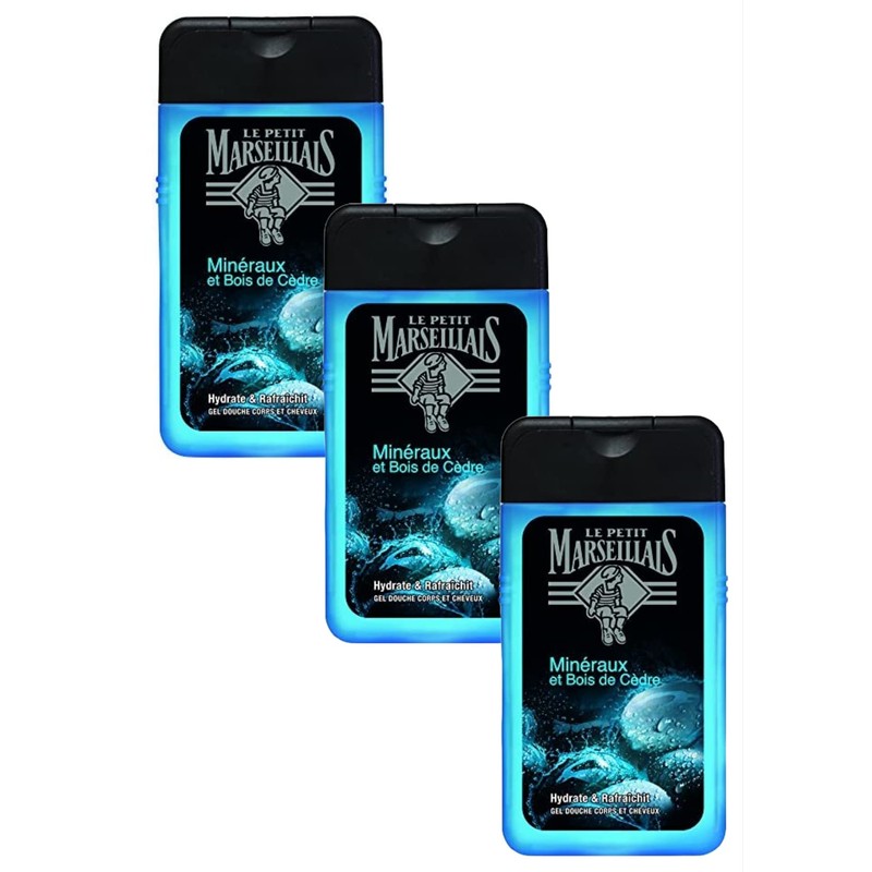 Le Petit Marseillais Shower Gel for Men, Body & Hair,