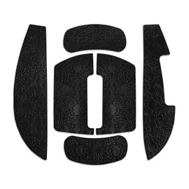 LexonElec Attack Shark R6 Wireless Gaming Mouse Anti-Slip Sticker, Mouse Anti Slip Grip Tape Skins for Sweat Resistant, Elastics Refined Side Grips, Easy to Apply, Ultra-Thin 0.5mm (0.02in) - Black