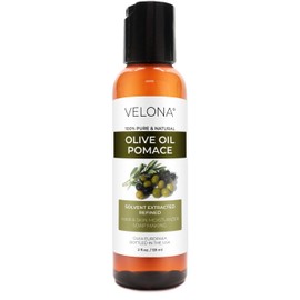 velona Olive Pomace Oil 2 Fl Oz | 100% Pure and Natural Carrier Oil | Refined | Skin, Hair, Body & Face Moisturizing | Use Today - Enjoy Results.