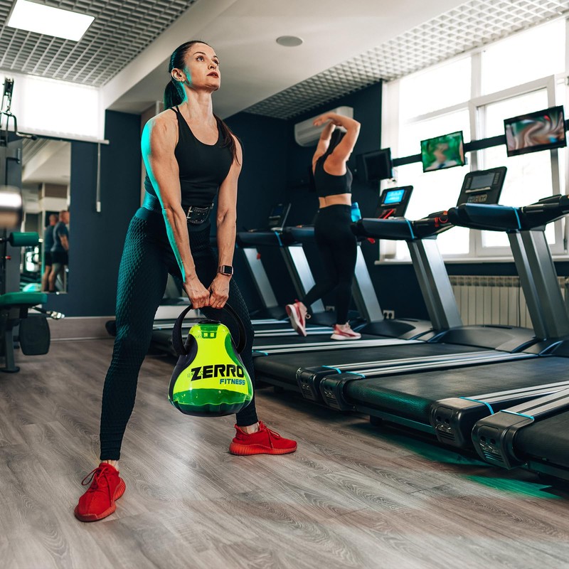 CCLIFE Water Filled Kettlebell Boiler Shaped Water Injection Kettlebell Adjustable