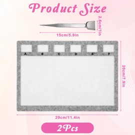 Bead Mat with Bead Scoop and Tweezers, 11.4x8inch Beads Design Board Felt Tray Pad with Grids Surface Flocking Beading Mat for Jewelry Making Art Crafts Supplies