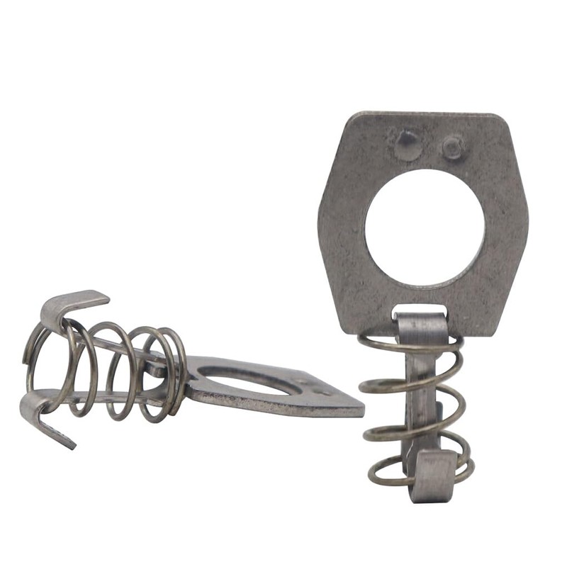 BEALIFE 2pcs/Set Sturdy Metal for Water Heater Door Protects Cylinder