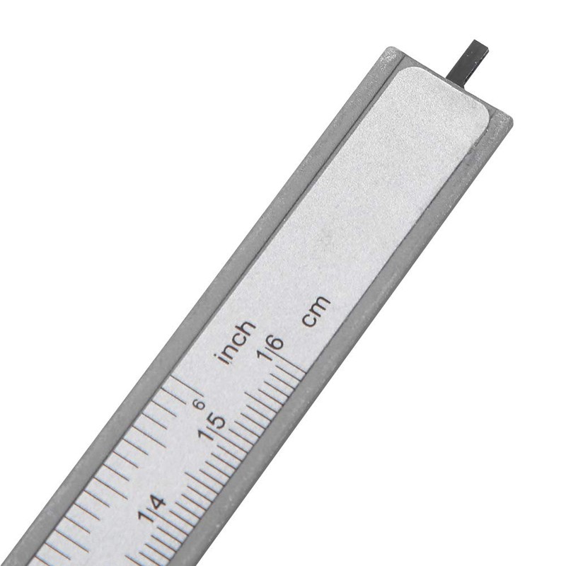 Stainless Steel High Precision Metal Vernier Caliper Manual Fine Adjustment