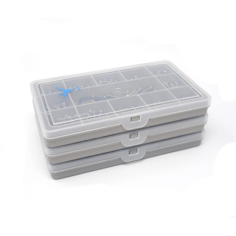 300 Assorted M3 Socket Button Bolts, Nuts (Hex and Nyloc)