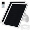 Solar Panel Charger for Ri ng doorbell Camera, Compatible with