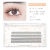 LASHIDOL Partial False Eyelashes, Matsueku, Self, Natural, Popular, DIY Eyelashes,