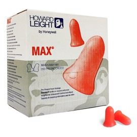 200 Pairs of Howard Leight MAX Ear Plugs Superior Performance