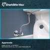 SharkBite Max 12 Inch Stainless Steel Braided Toilet Connector with