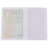 orgaexpert Car Licence Protective Case White 2 Compartments 120 x