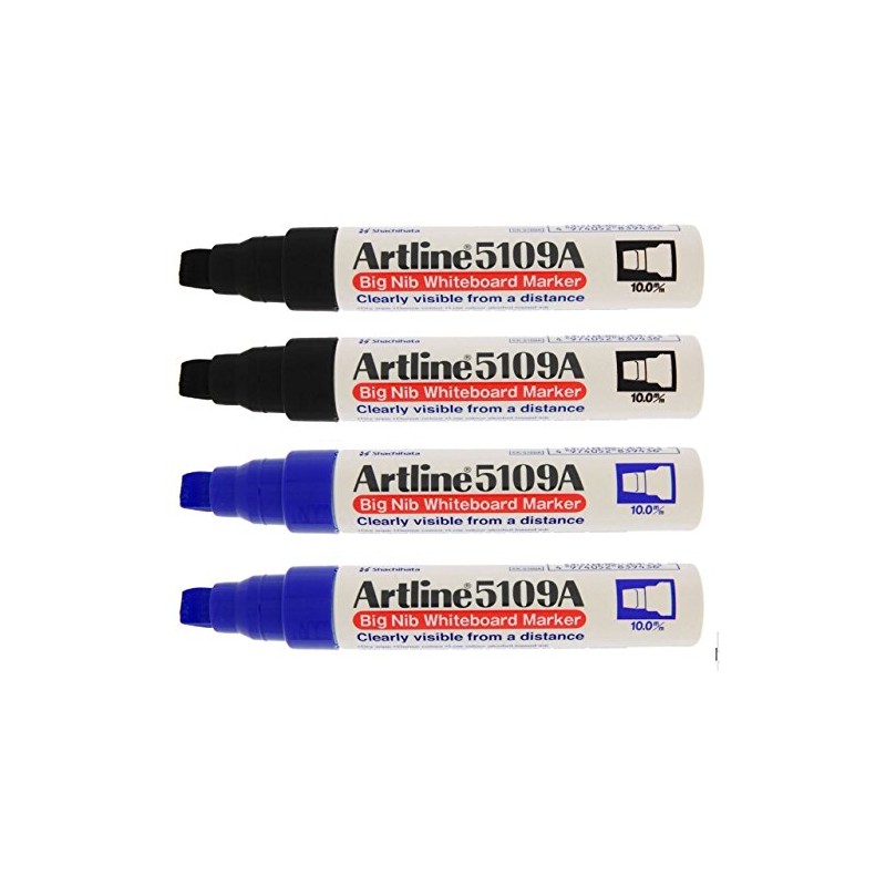 Artline 5109A Big Nib 10mm Dry Erase Extra Thick Whiteboard