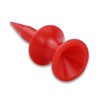 Zivisk Red Golf Tees Plastic 32MM 100 Count Small Castle