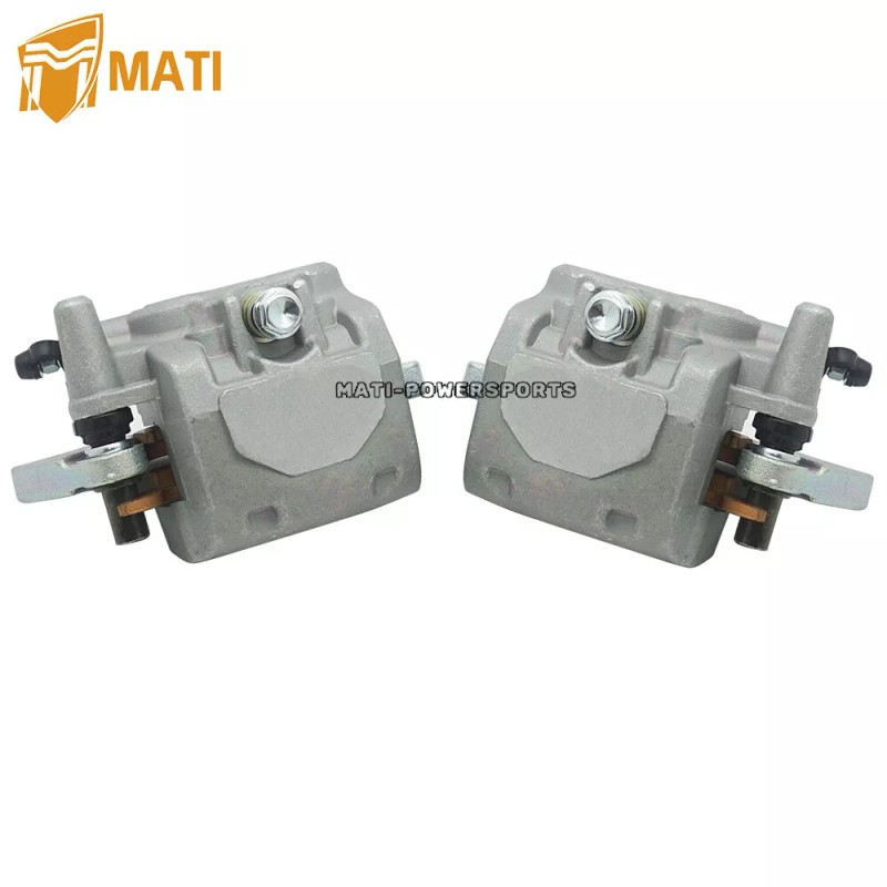 M MATI Front Brake Calipers W/Pads For Can-Am Maverick 1000R