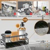 Kitchen Sink Organiser, Sponge Drain Rack Stainless Steel With Self-Draining