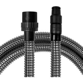 Suction hose made in Germany – industrial hose compatible with all Würth industrial vacuum cleaners with 58 mm connection – internal steel spring – extremely robust and flexible – best performance when vacuuming