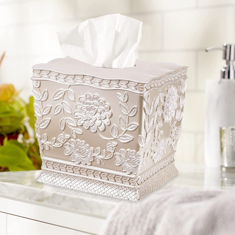 Rose Vine Tissue Box