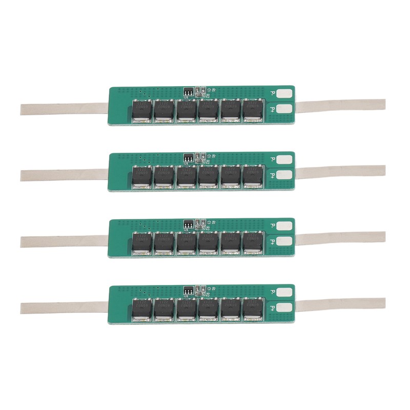 4PCS 3.7V 15A Lithium Battery Protection Board Overcharge Discharge Protection