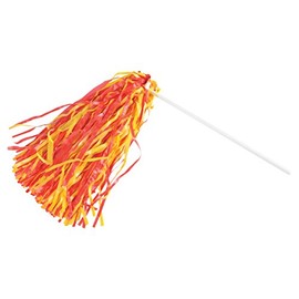 Beistle 144Piece Golden Yellow & Red Poly Shakers, , Golden Yellow/Red