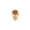 sourcing map Brass Hose Barb Fitting,Connector,10mm Barb x G1/4 Male