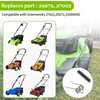 29272 Durable Steel Dethatcher Tines, Compatible with Greenworks 27022 29272