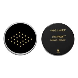 Polvo suelto matificante tono Banana larga duración sin flashback apto para piel con acné Wet n Wild Photo Focus